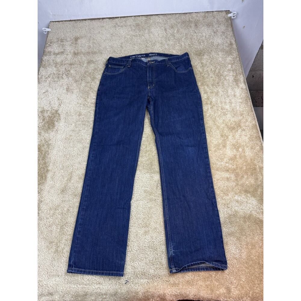 Carhartt Jeans 34x36 Force Extremes Relaxed Fit Tapered Leg Workwear 916